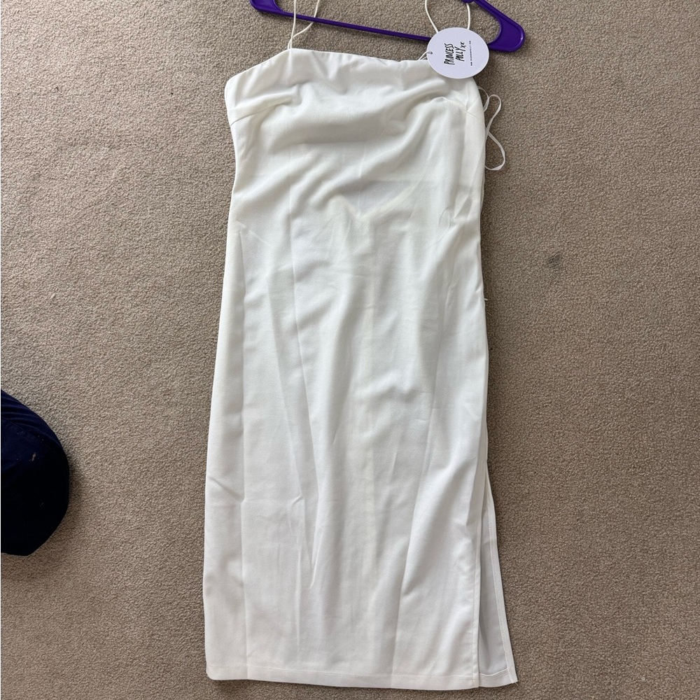NWT Princess Polly white midi dress